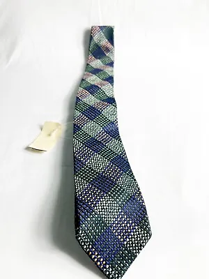 Charvet Knit Multicolor Mens Dress Luxury Silk Tie. $225 • $39.99