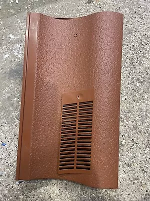 £15 • Buy Terracotta Single Pantile Roof Tile Vent / Marley Anglia, Redland & Sandtoft
