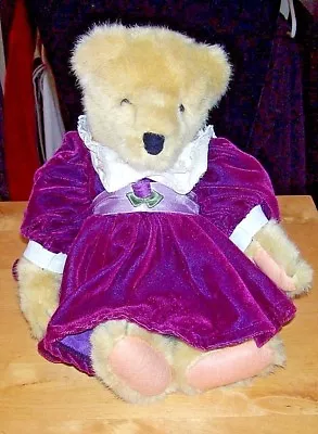 1982 FLUFFY VANDERBEAR In 1990  MUSICAL SOIREE  BEAR Is EXCELLENT CONDITION!!! • $19.99