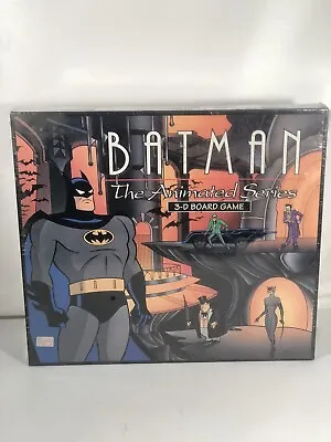 1992 Batman The Animated Series Vintage 3D Board Game Parker Brothers Sealed New • $59.99