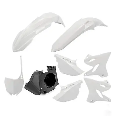 Restyle Plastic Kit Set 2019 Style White For Yamaha YZ125 YZ250 2002-2020 • $99