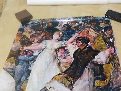 Priced To Sell Espana El Entierro De La Sardina Fragmento Goya Poster • £34.06