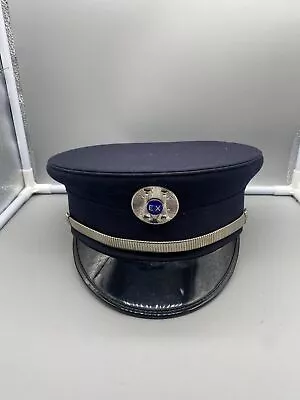 Vintage Fireman Hat Red The Tailor Route 70Lakehurst New Jersey Uniform • $78.99