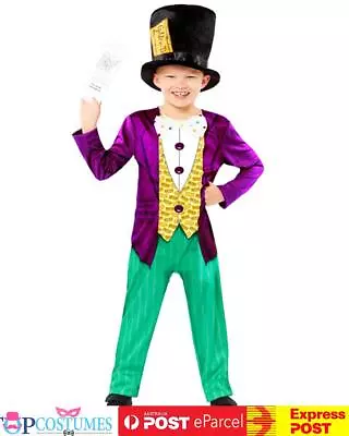 Boys Roald Dahl Charlie Chocolate Factory Willy Wonka Book Week Costume • $70