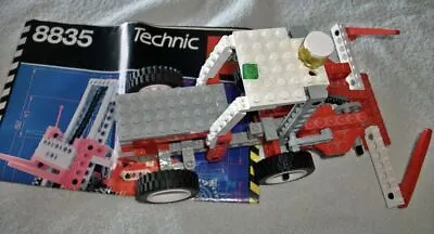 Vintage Lego Technic 8835 Forklift - 1989 • $53.05