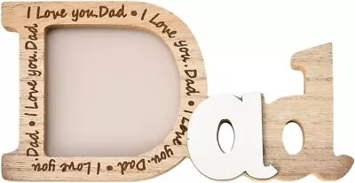 I Love You Dad Picture Frame Gifts For Dad Christmas Birthday Gifts From Daughte • $22.94