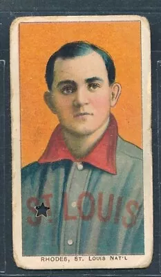 T206 Piedmont 350: CHARLIE RHODES St. Louis Cardinals ~ Poor  • $39.50