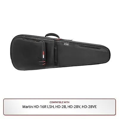 Gator Premium Gig Bag In Black For Martin HD-16R LSH HD-28 HD-28V HD-28VE • $249.99