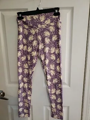 NWOT - LuLaRoe Leggings - Disney - Mickey Mouse - One Size (2-10) • $9.99