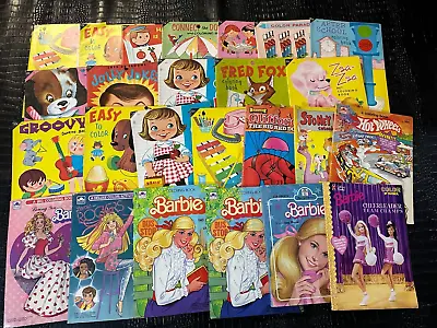 Lot Of 25 Vintage Coloring Books (NBS-C) • $39.99