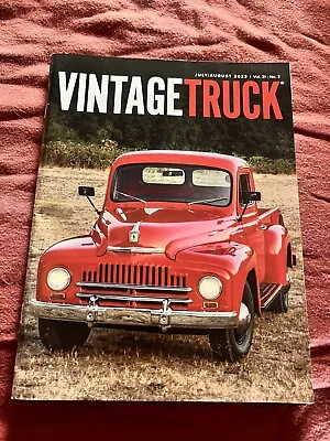 VINTAGE TRUCK Magazine ~ July/Aug 2023 OTC: 1950 International L-122 Pickup • $6.99