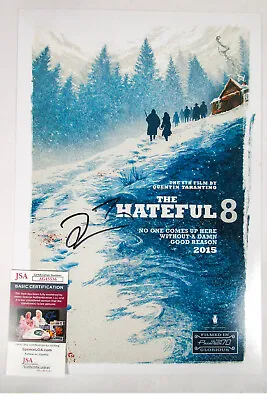 Quentin Tarantino Director Signed Autographed HATEFUL EIGHT 12x18 Photo JSA A • $519.96