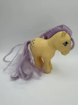 Vintage My Little Pony G1 1982 Lemon Drop Lemondrop Purple Rain Show Stable • $9