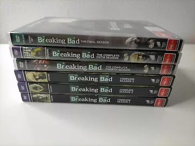 Breaking Bad Complete Collection Seasons 1 2 3 4 5 6 DVD Region 4 PAL • $39