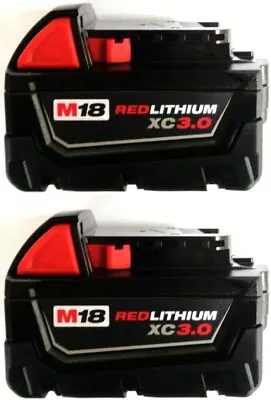 Milwaukee 48-11-1828 M18 XC 18v 3.0Ah Red Lithium Battery GP3097190 • $44.95