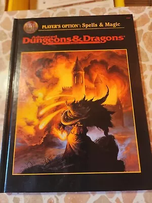 Player's Option: Spells And Magic (Advanced Dungeons & Dragons First Printing  • $35