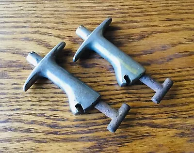 1920s 1930s HOOD LATCH HANDLES Vtg Antique Early Hooks • $100