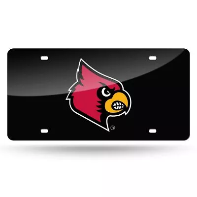 University Of Louisville Cardinals Mirrored Laser Cut License Plate Laser Tag • $34.95