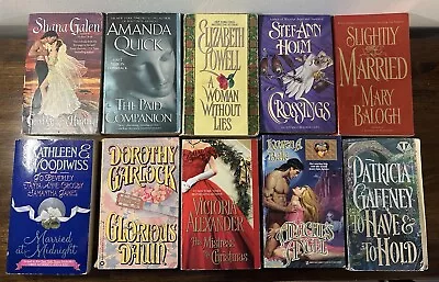 Lot Of 10- Historical Romance Paperback Books • $19