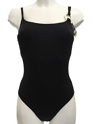 Huit Black Underwired Swimsuit 12 B Cup 34B Swimming Costume Bathing Suit  • $49.76