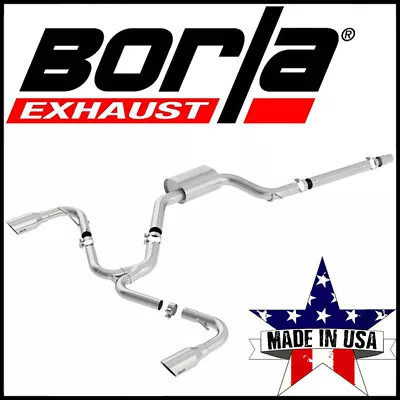 Borla S-Type Cat-Back Exhaust System Fits 2018-2021 Volkswagen GTI 2.0L L4 • $996.99