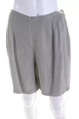 Sigrid Olsen Womens Silk Pencil Skirt Gray Size 10 • $2.99