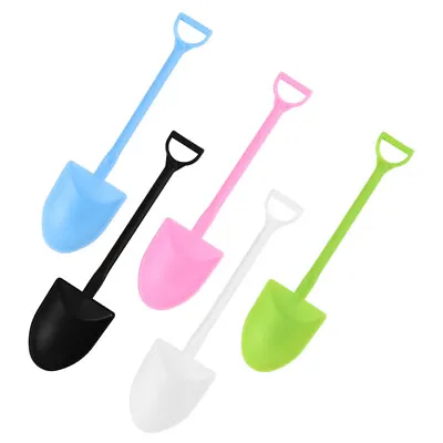 100 Pcs Shovel-Shaped Mini Ice Cream Scoop Food Grade Plastic Dessert Sco C2 C~ • $11