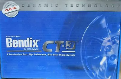 Brand New Bendix Ct3 Front Brake Pads D1287ct / D1287 Fits Vehicles On Chart • $17.99