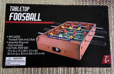 Mini Foosball Table Tabletop Soccer Game/Sports • $20