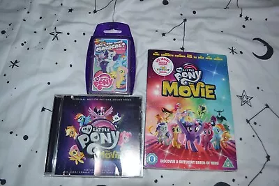 My Little Pony The Movie Dvd & Original Motion Picture Soundtrack Cd Very Good • £4