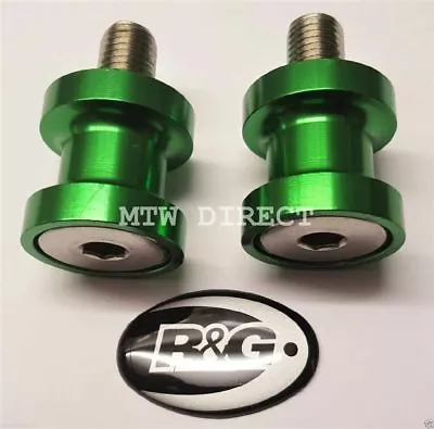  Kawasaki Z1000 (2008)  R&G M8 ANODISED Green Paddock Stand Bobbins  • £19.90