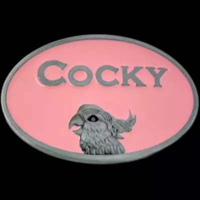 $13.23 • Buy Cocky Fashion Metal Belt Buckle Pink Cool