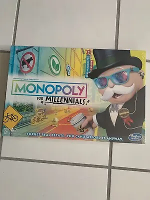 Hasbro Monopoly For Millennials Board Game (NEW SEALED) • $15