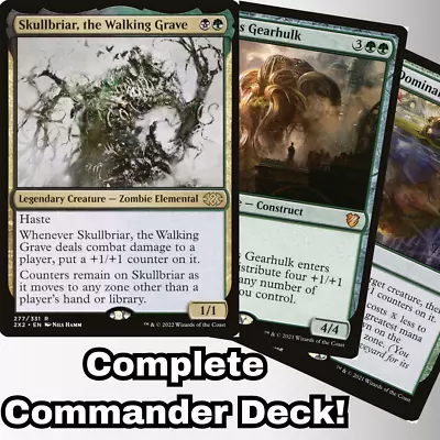 MTG Commander EDH Deck Skullbriar The Walking Grave 100 Cards Custom Deck • $59.39