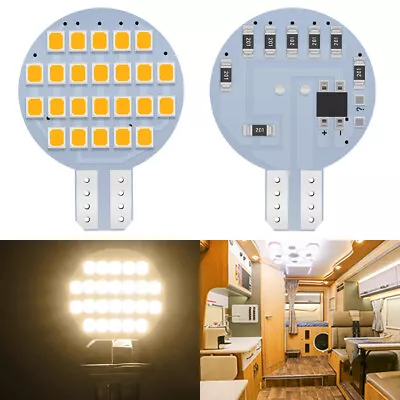 2Pcs 921 LED Bulb 922 194 T10 RV Camper Trailer Interior Light Warm White 12V • $8.17