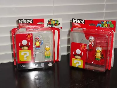 K'nex 2013 Open Package Super Mario & Super Mario 3d Land Lot Of 6 Figures • $30.81