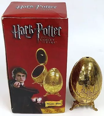 With Defects Harry Potter Golden Egg Jewelry Case With Music Box & Rare • $116.10