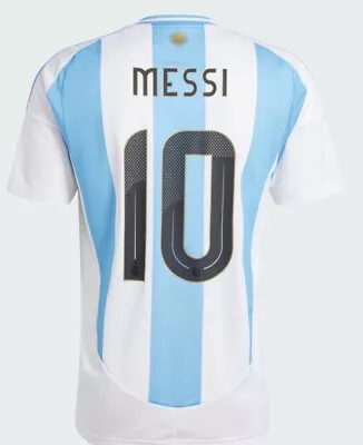 BNWT**/Lionel Messi #10/Argentina Jersey (Kit)/ Copa America 2024/ Mens 2XL-M • $50