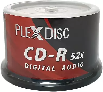 PlexDisc TY Series Blue CD-R 52X 700MB Music Digital Audio White Inkjet Hub Disc • $29.26