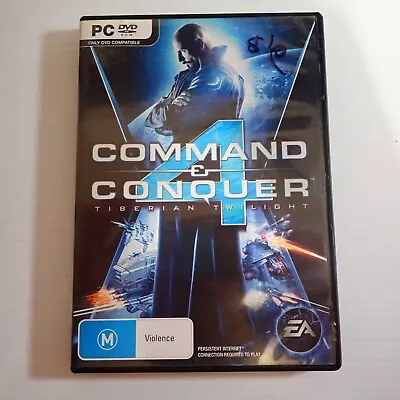 Command And Conquer 4 - Tiberian Twilight - Vintage PC Game - DVD ROM • $9.99