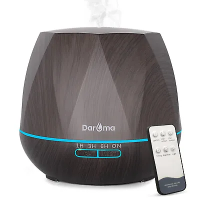 $20.96 • Buy 550ml Essential Oil Diffuser,5 In 1 Aromatherapy Ultrasonic Cool Mist Humidifier