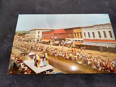Laurel Parade At Wellsboro Pennsylvania Street Scene Photo Postcard • $24.95
