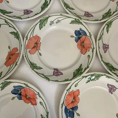 Set Of 2 Villeroy & Boch AMAPOLA Dinner Plates Germany • $35