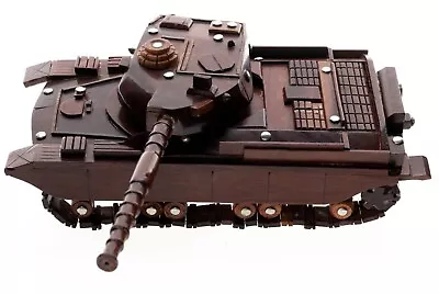 Detailed Premium Wood Tank T-95 540 Grams 12in DAMAGED Miniature Scale Model • $69