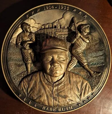 BradEx Immortals Of The Diamond Collection 3D Babe Ruth Plate COA Original • $56