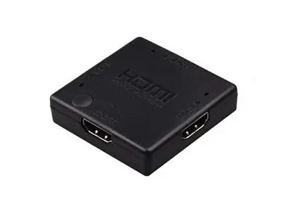 3x1 3-Port HDMI Mini Switch Switcher Selector Hub Adapter 4K Full HD 1080p 3D • $8.50