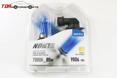 NOKYA 9006 HB4 Arctic White 7000K S2 80W Halogen Light Bulbs • $18.98