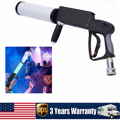 Handheld Fog Gun LED CO2 Fog Cannon Special Effects Fog Machine Gun Party Bar DJ • $114