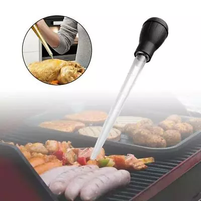 Turkey Baster Meat BBQ Pump Pipe Food Basting Measuring Tubes Heat Q6D6 • £5.36