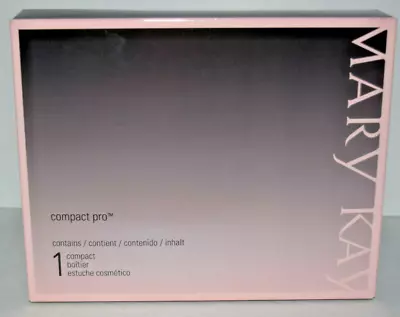 MARY KAY COMPACT PRO 018587 NMIB Unfilled LARGE MAGNETIC COMPACT • $12.99